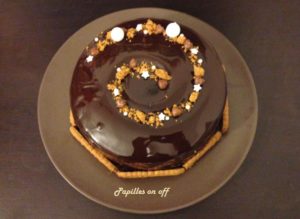 Gâteau avec glaçage à la vanille - Recette par Recette Thermomix