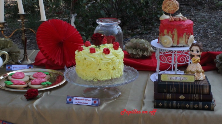 Sweet Table Anniversaire La Belle et la Bête au thermomix ou sans